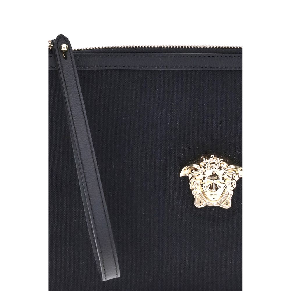 Medusa canvas Pouch Versace
