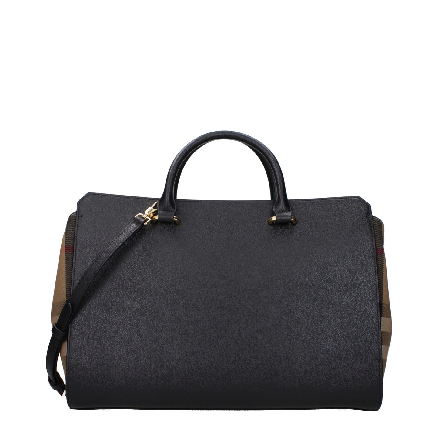 Black Leather Handbags Burberry