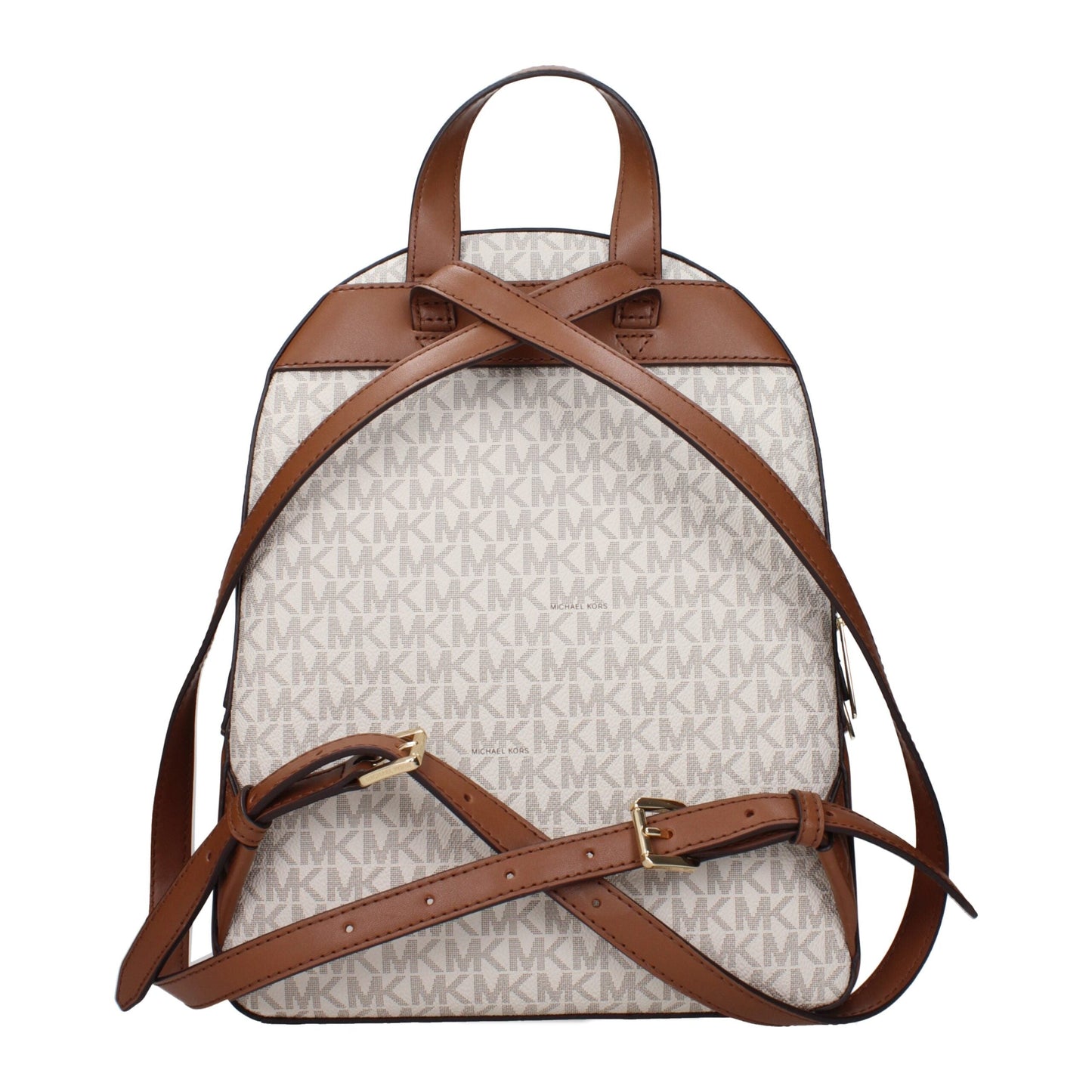 Beige Fabric Backpacks Michael Kors