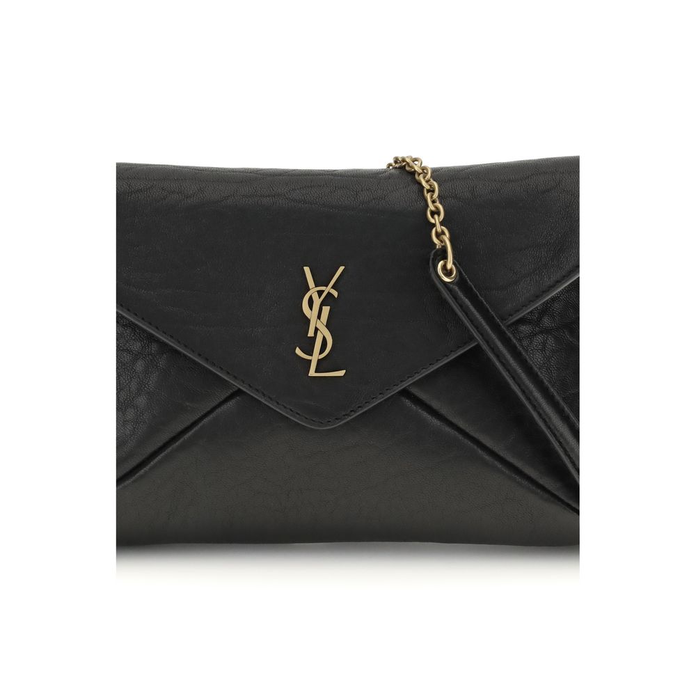 Cassandre chain Clutch Bag Saint Laurent