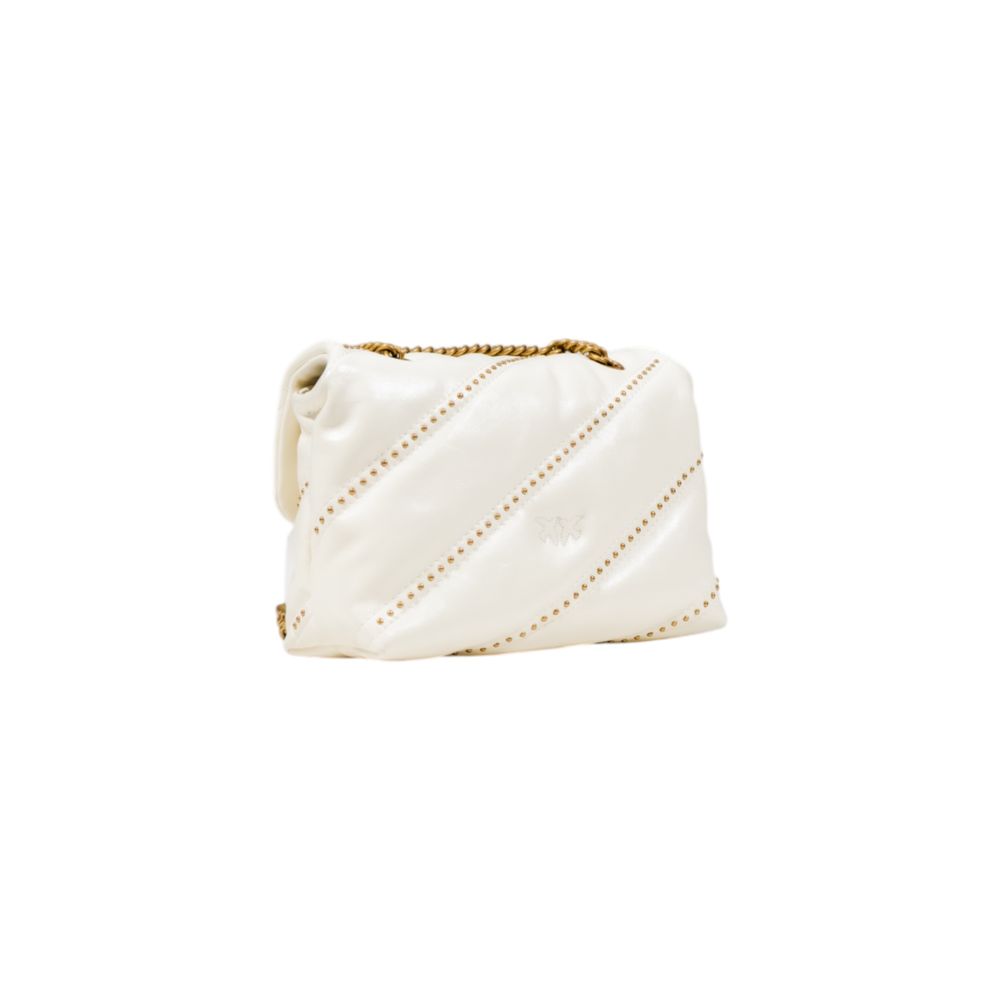 White Polyethylene Handbag PINKO