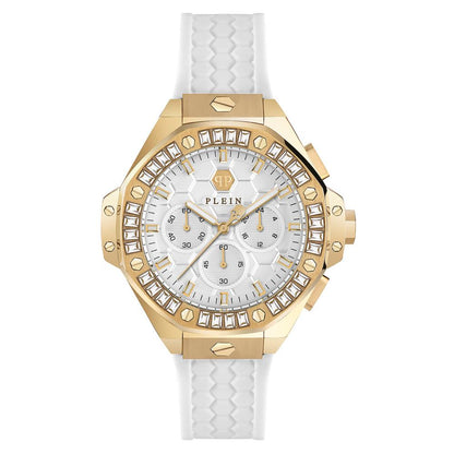 White Synthetic Dress Watch
