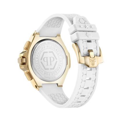 White Synthetic Dress Watch
