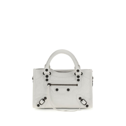 White Calf Leather Bos Taurus Handbag