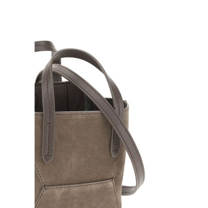 Suede Shoulder Bag