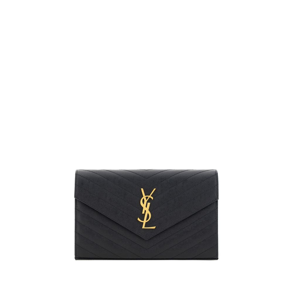 Logoed Shoulder Bag Saint Laurent