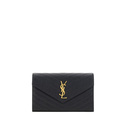 Logoed Shoulder Bag Saint Laurent