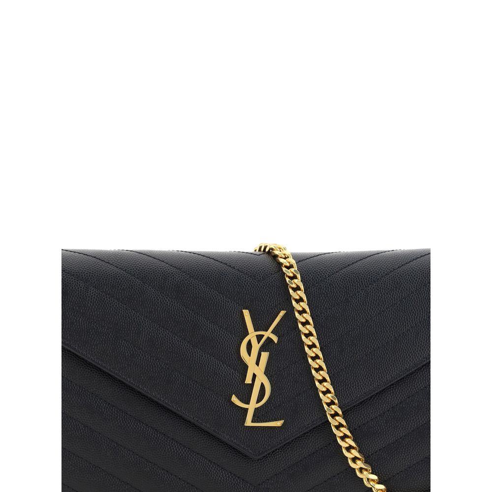Logoed Shoulder Bag Saint Laurent