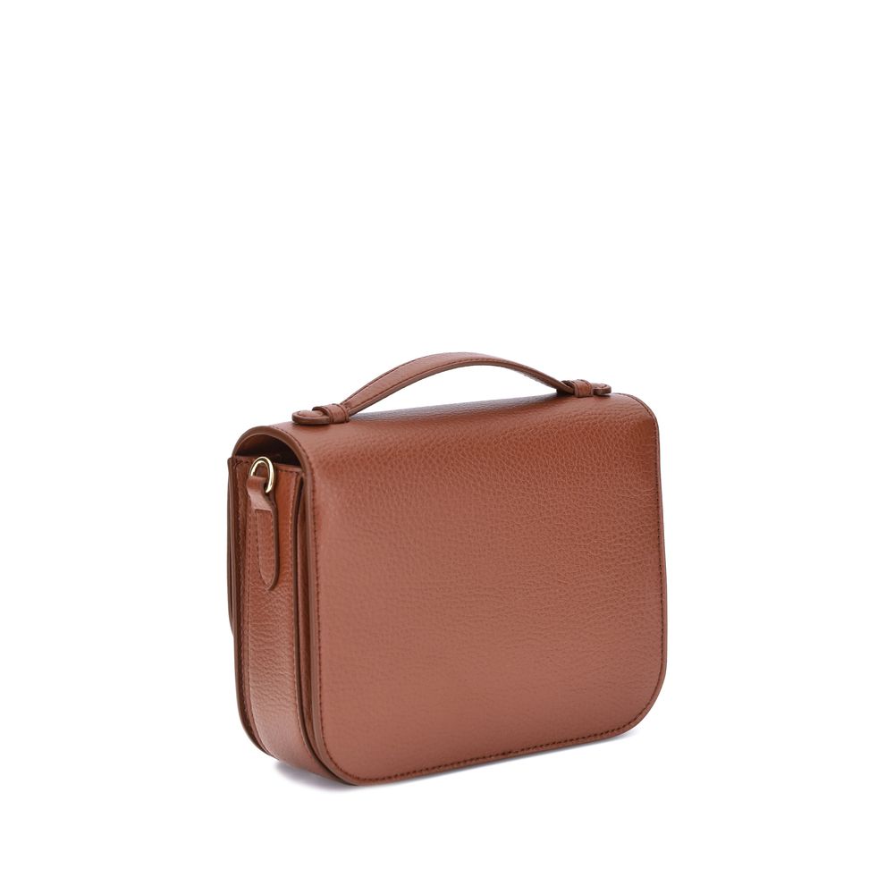 Logo Flap Bag Eco Embossed Grainy Alter Stella McCartney