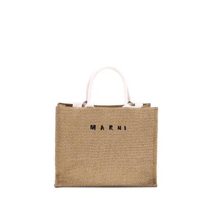 Raffia-effect Tote Bag