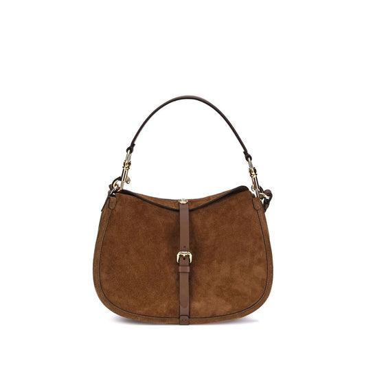 Suede Pony Shoulder Bag