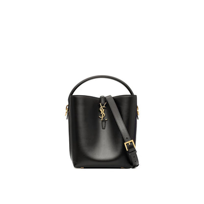 Le 37 Small Leather Bucket Bag