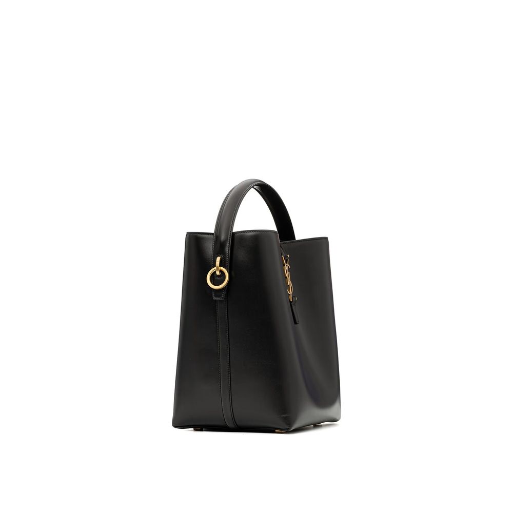 Le 37 Small Leather Bucket Bag