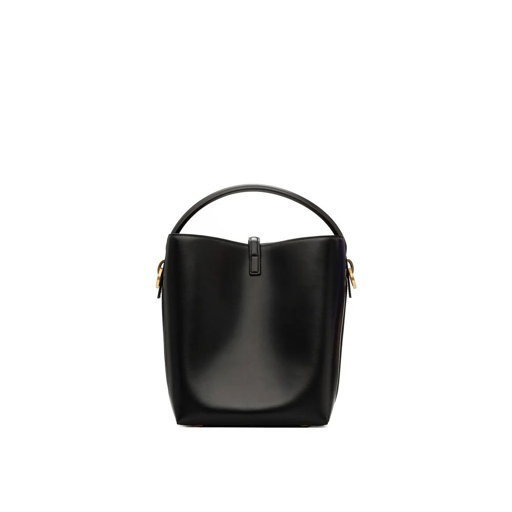 Le 37 Small Leather Bucket Bag