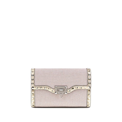 Small canvas Rockstud Shoulder Bag Valentino Garavani