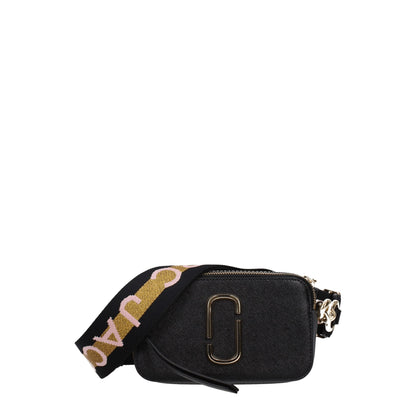 Black Leather Crossbody Bags Marc Jacobs