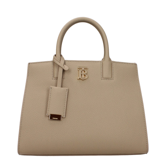 Beige Leather Handbags