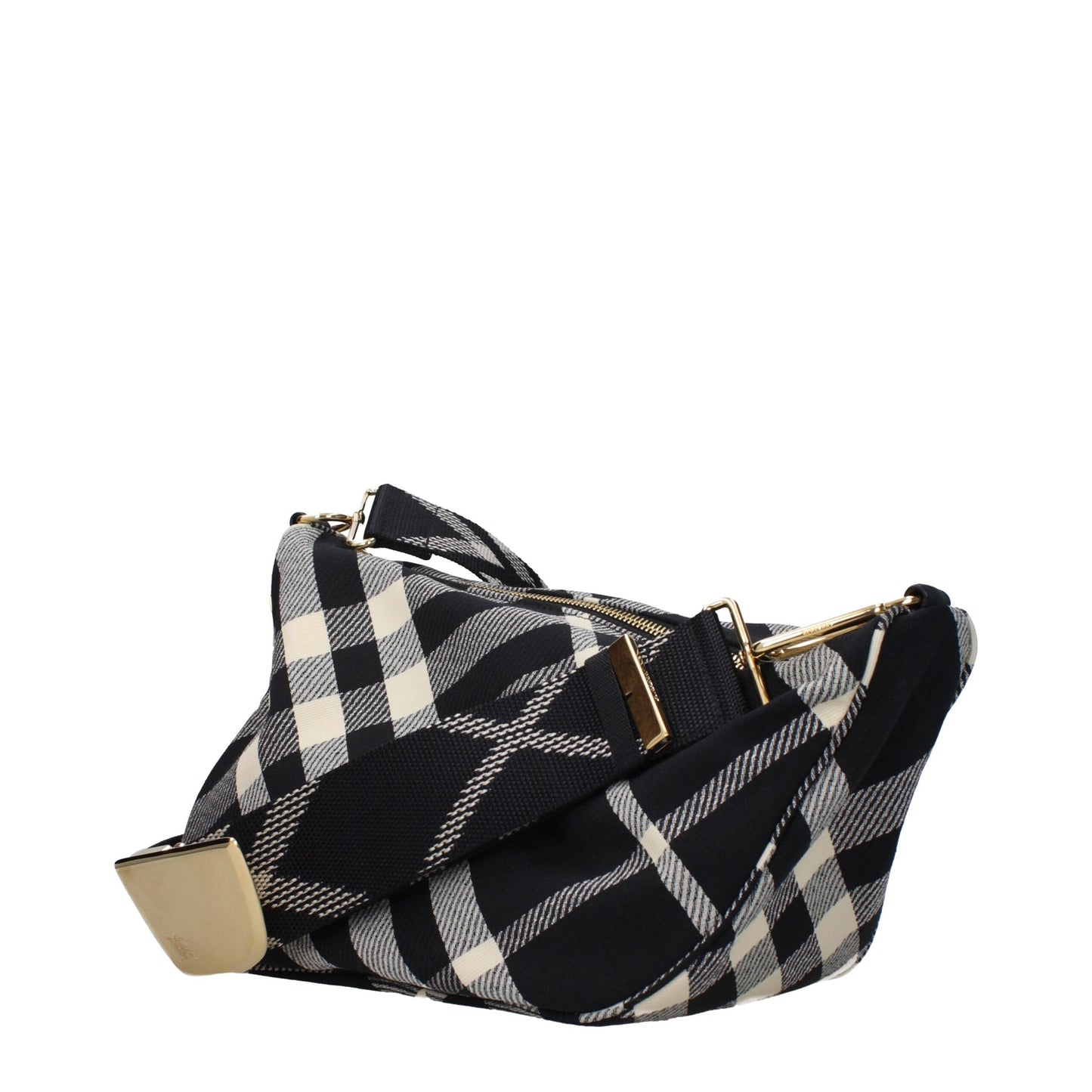 Black Fabric Crossbody Bags Burberry