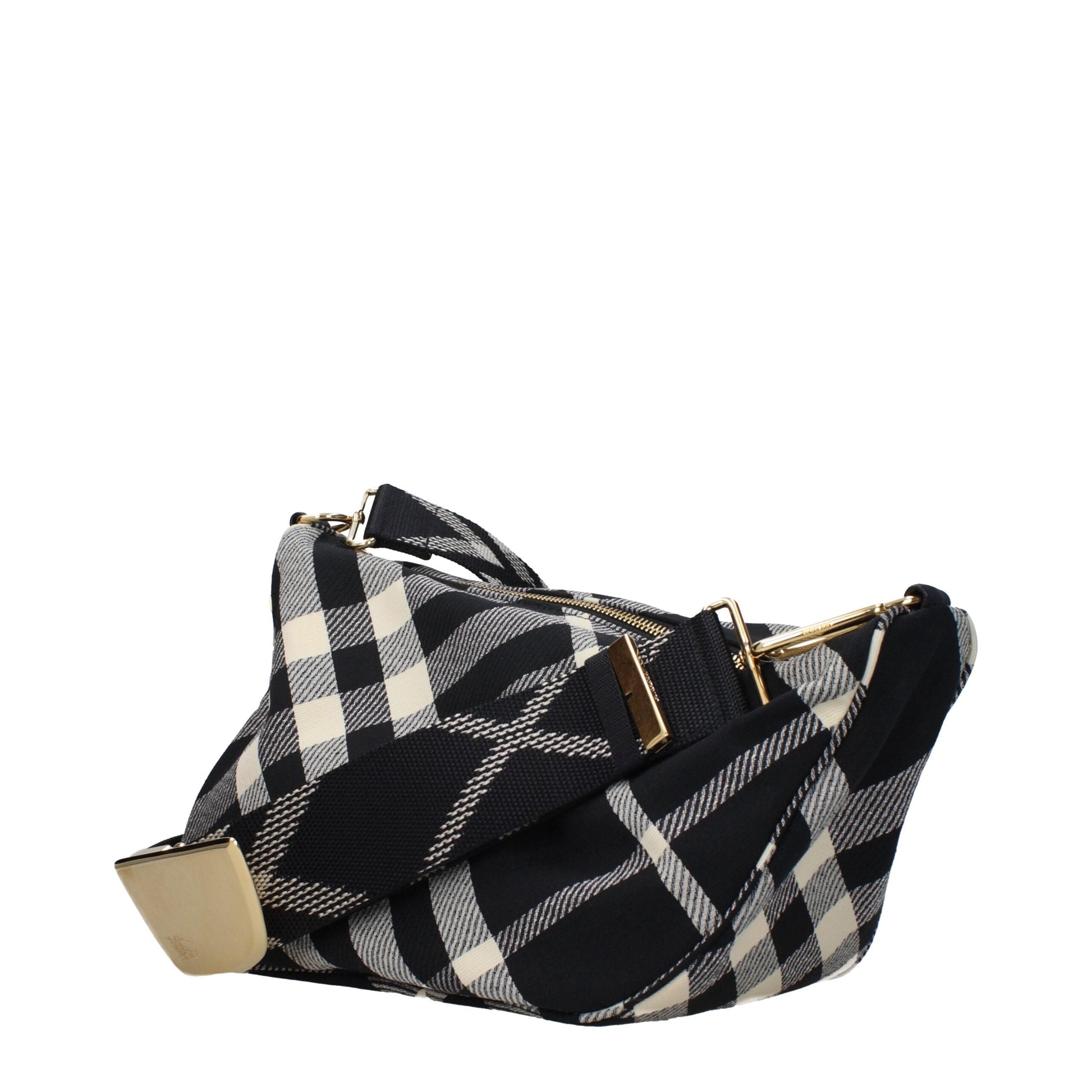 Black Fabric Crossbody Bags Burberry