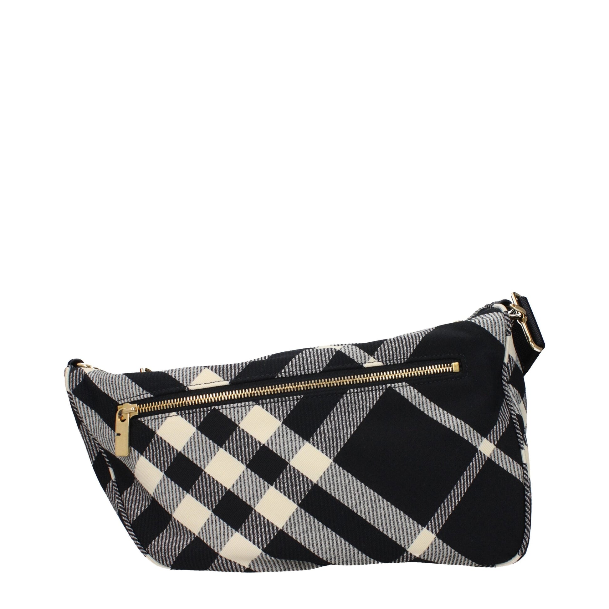 Black Fabric Crossbody Bags Burberry
