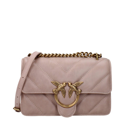 Pink Leather Crossbody Bags