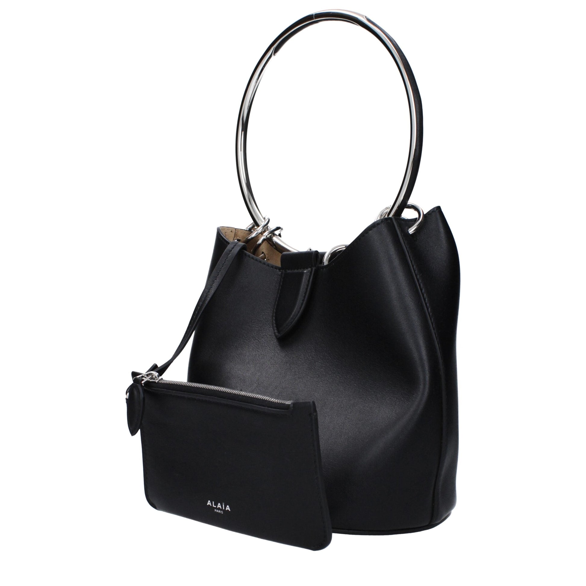 Black Leather Handbags Alaïa