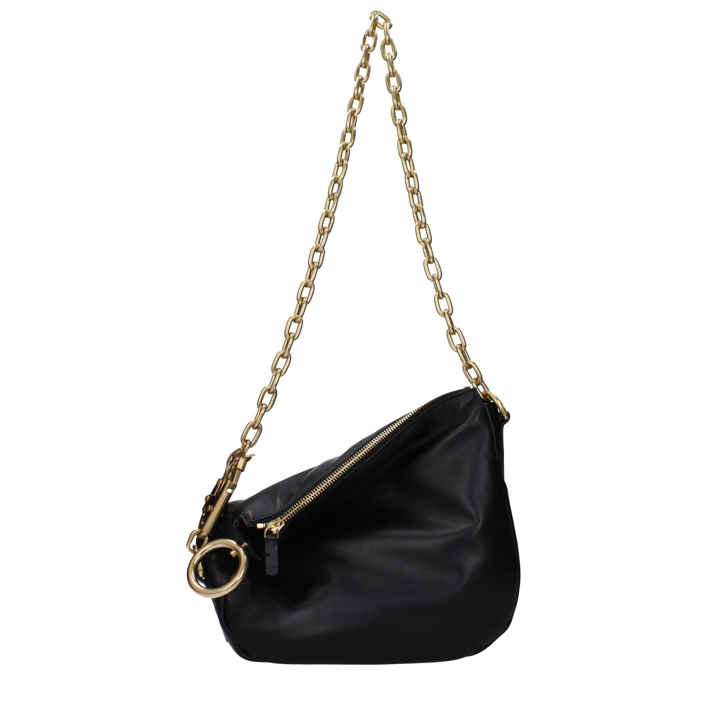 Black Leather Shoulder Bags Burberry