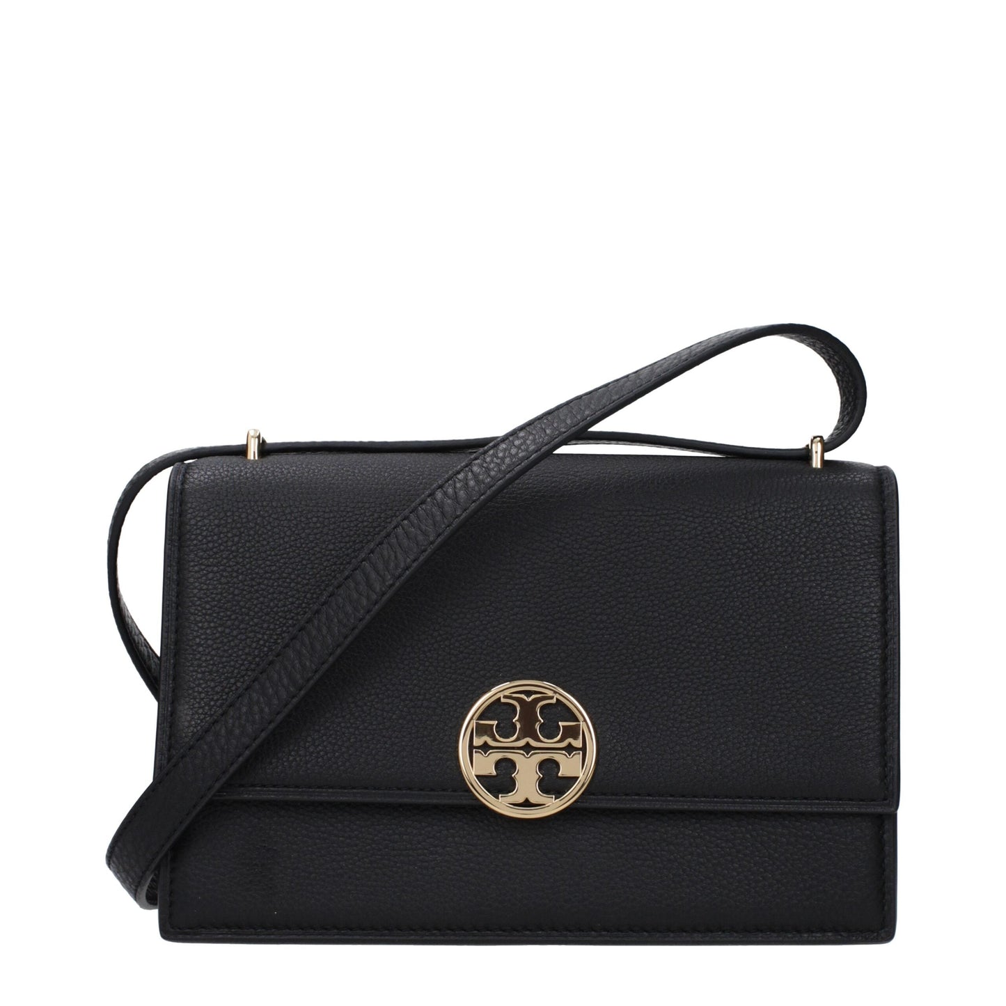 Black Leather Crossbody Bags Tory Burch