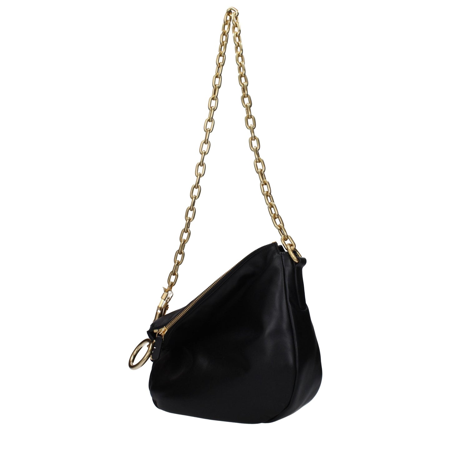 Black Leather Shoulder Bags Burberry
