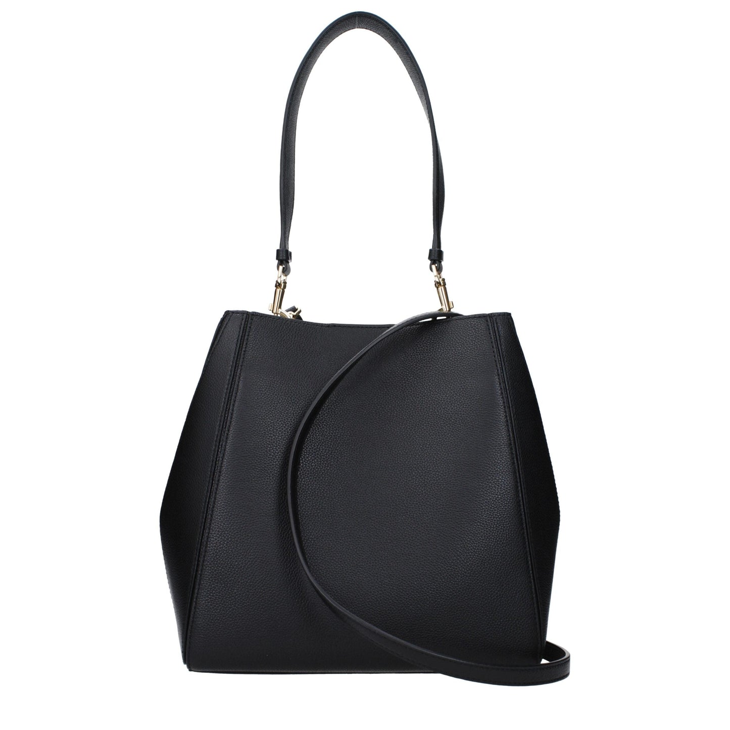 Black Leather Shoulder Bags Tory Burch