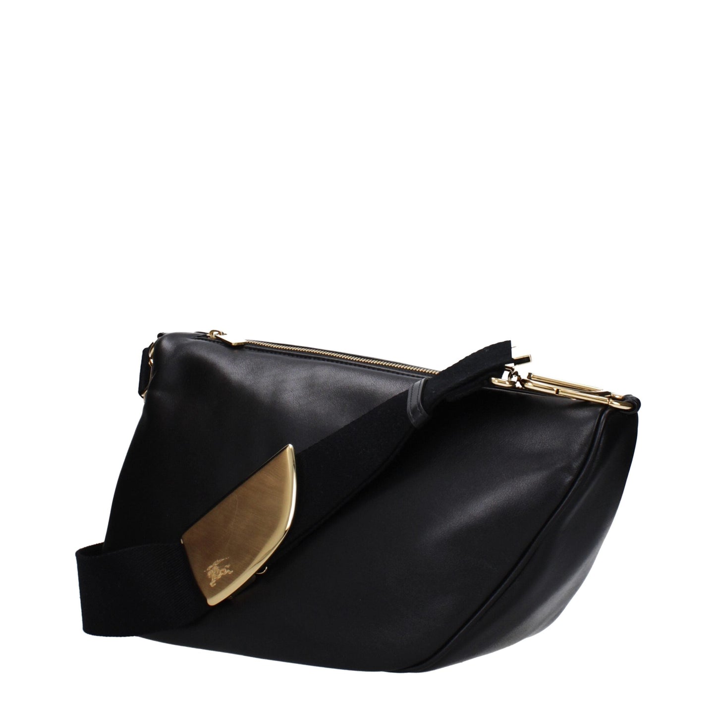 Black Leather Crossbody Bags Burberry