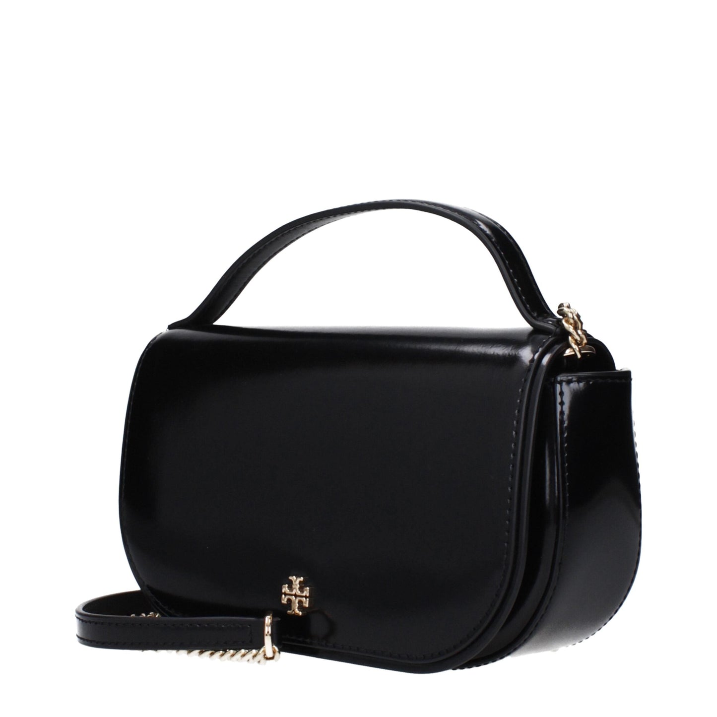 Black Leather Handbags Tory Burch