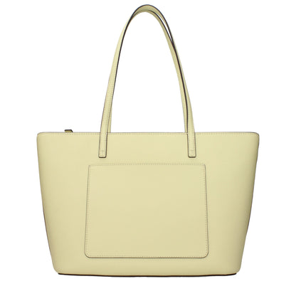 Yellow Leather Shoulder Bags Tory Burch