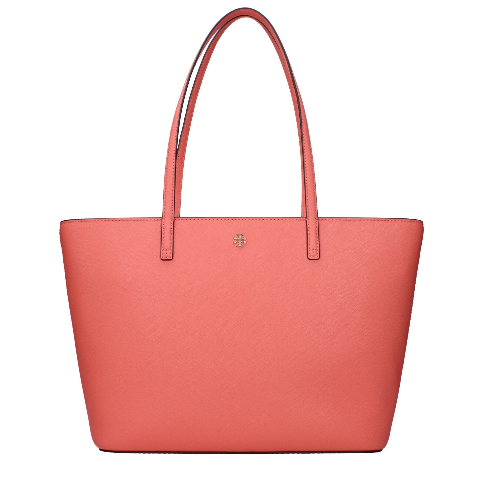 Pink Leather Shoulder Bags Tory Burch