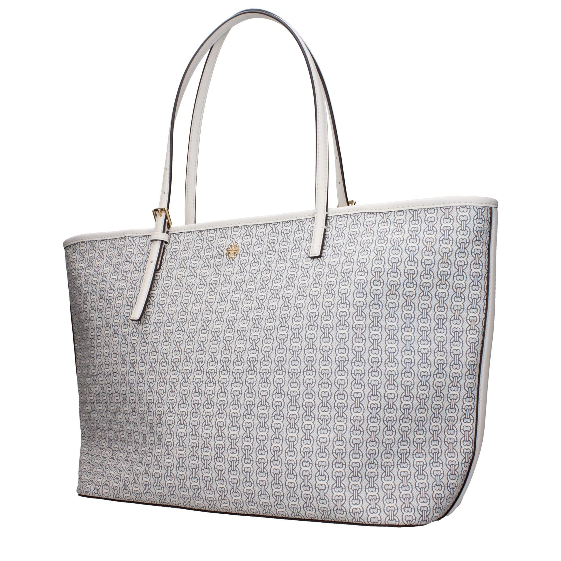 Beige Leather Shoulder Bags Tory Burch