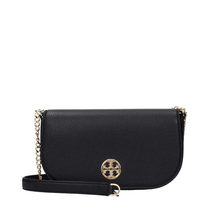 Black Leather Crossbody Bags Tory Burch