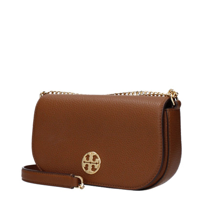 Brown Leather Crossbody Bags Tory Burch