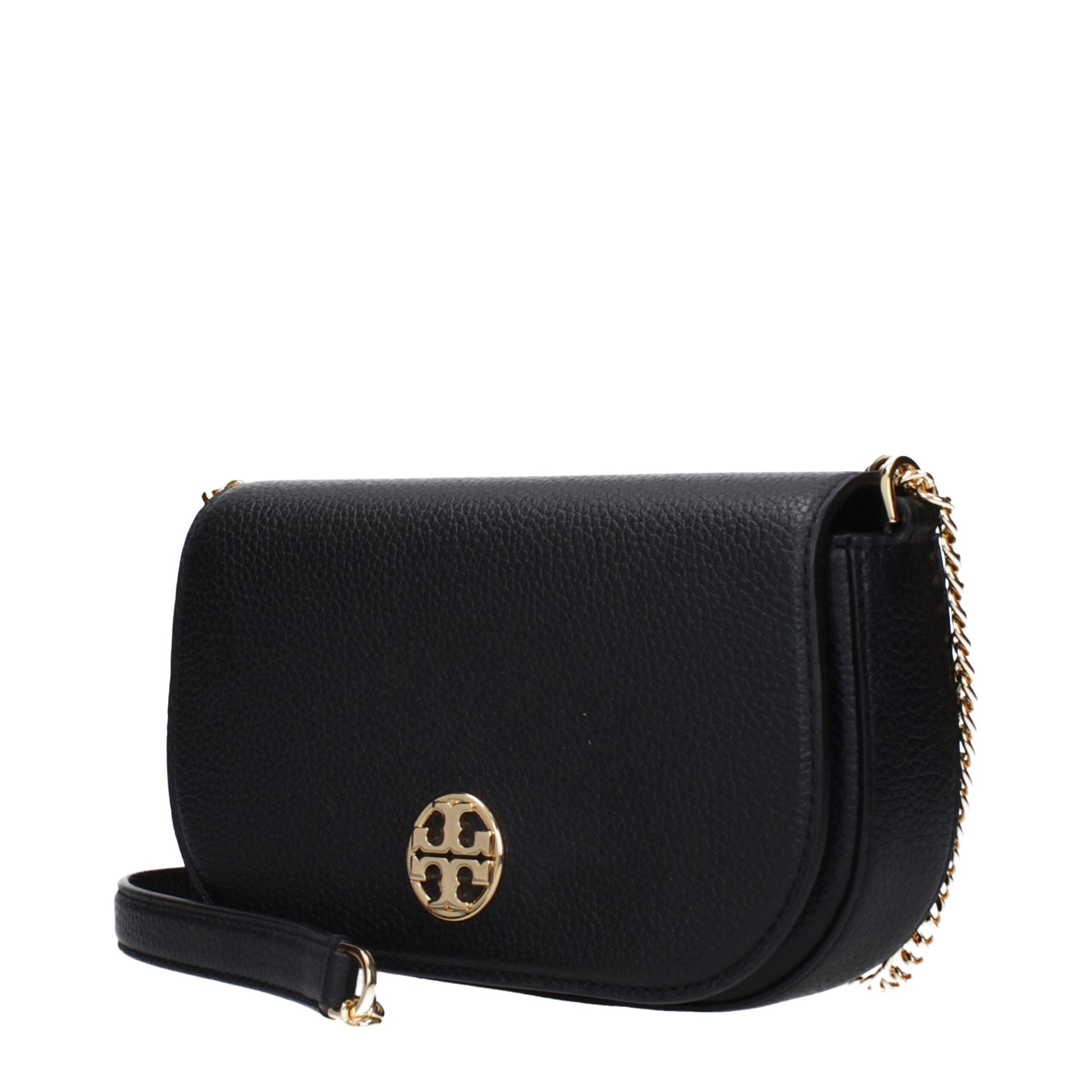 Black Leather Crossbody Bags Tory Burch