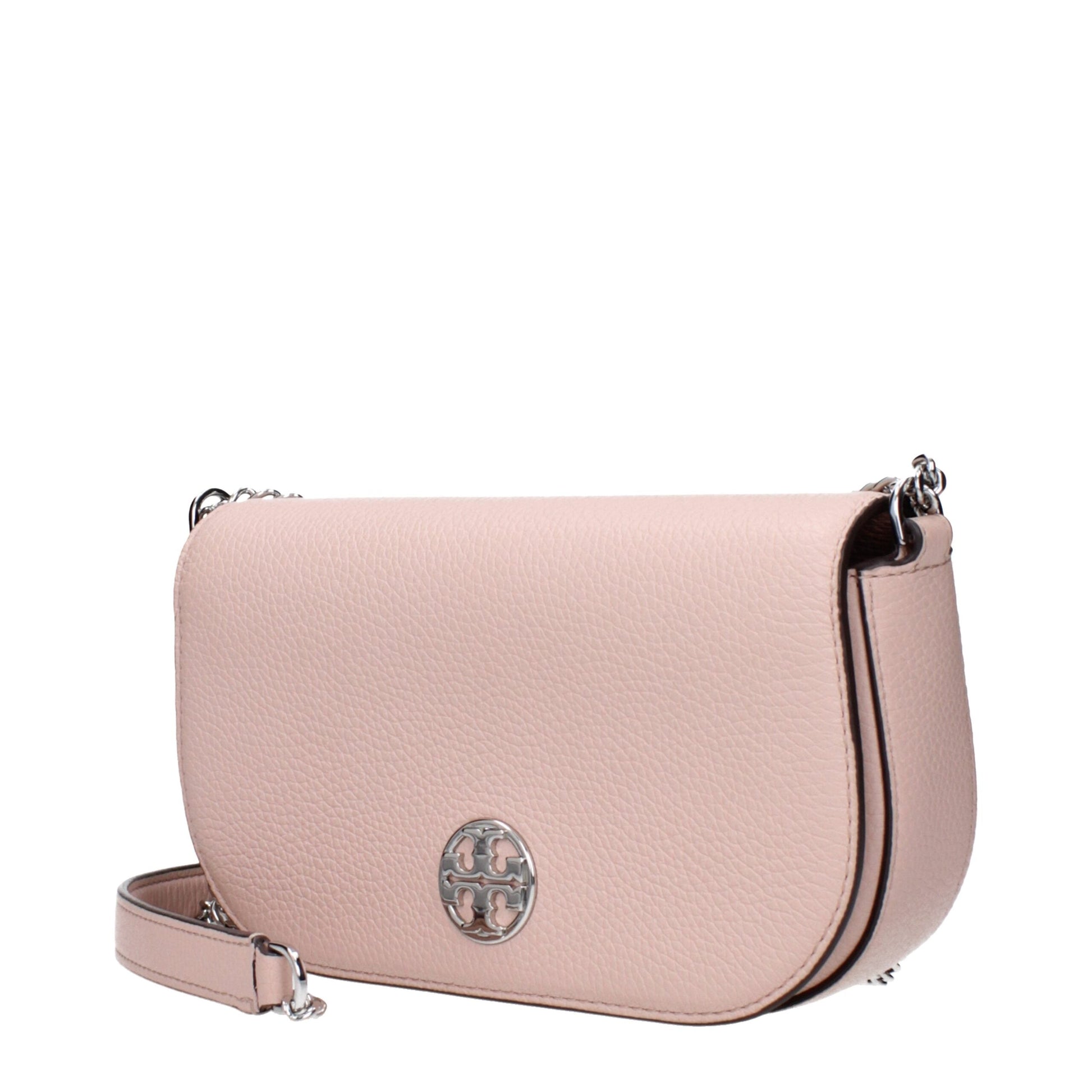 Pink Leather Crossbody Bags Tory Burch