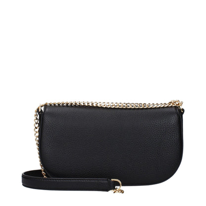 Black Leather Crossbody Bags Tory Burch