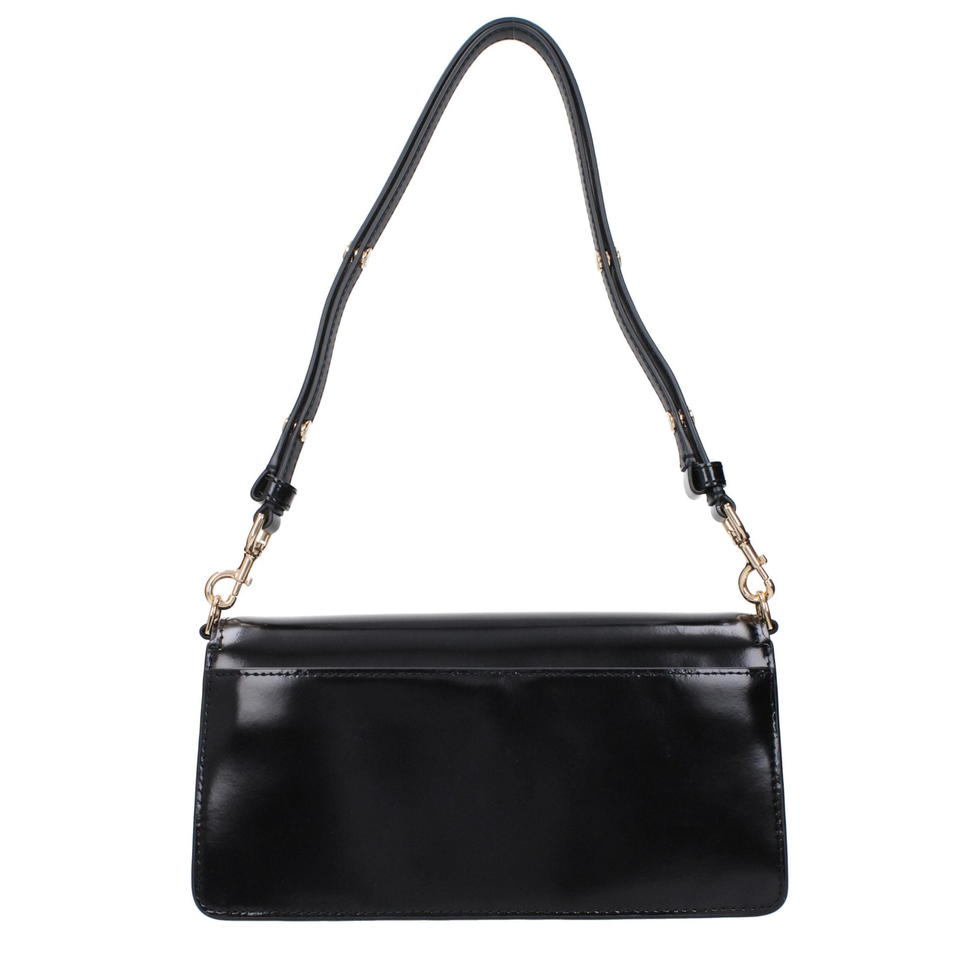 Black Leather Shoulder Bags Tory Burch