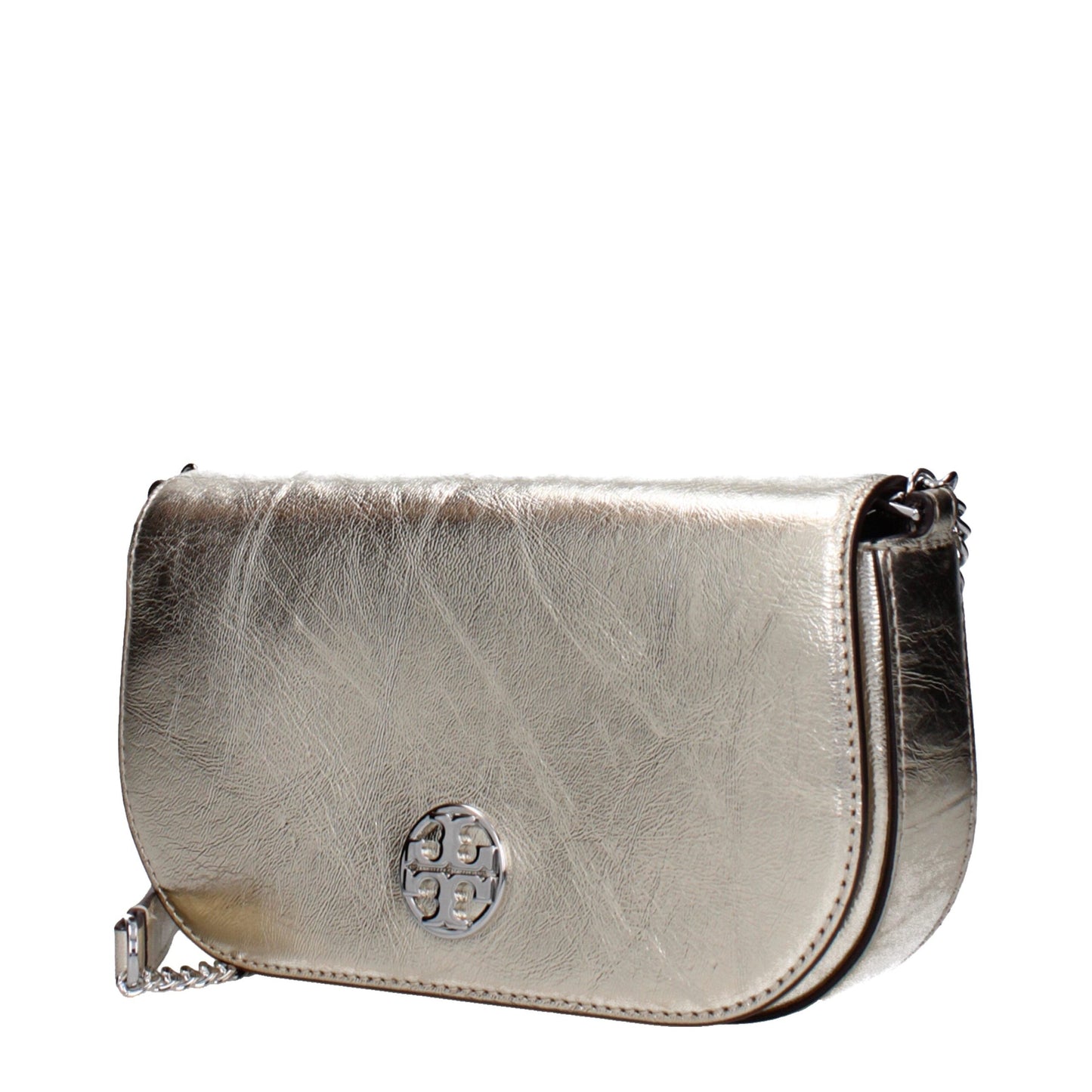 Gold Leather Crossbody Bags Tory Burch