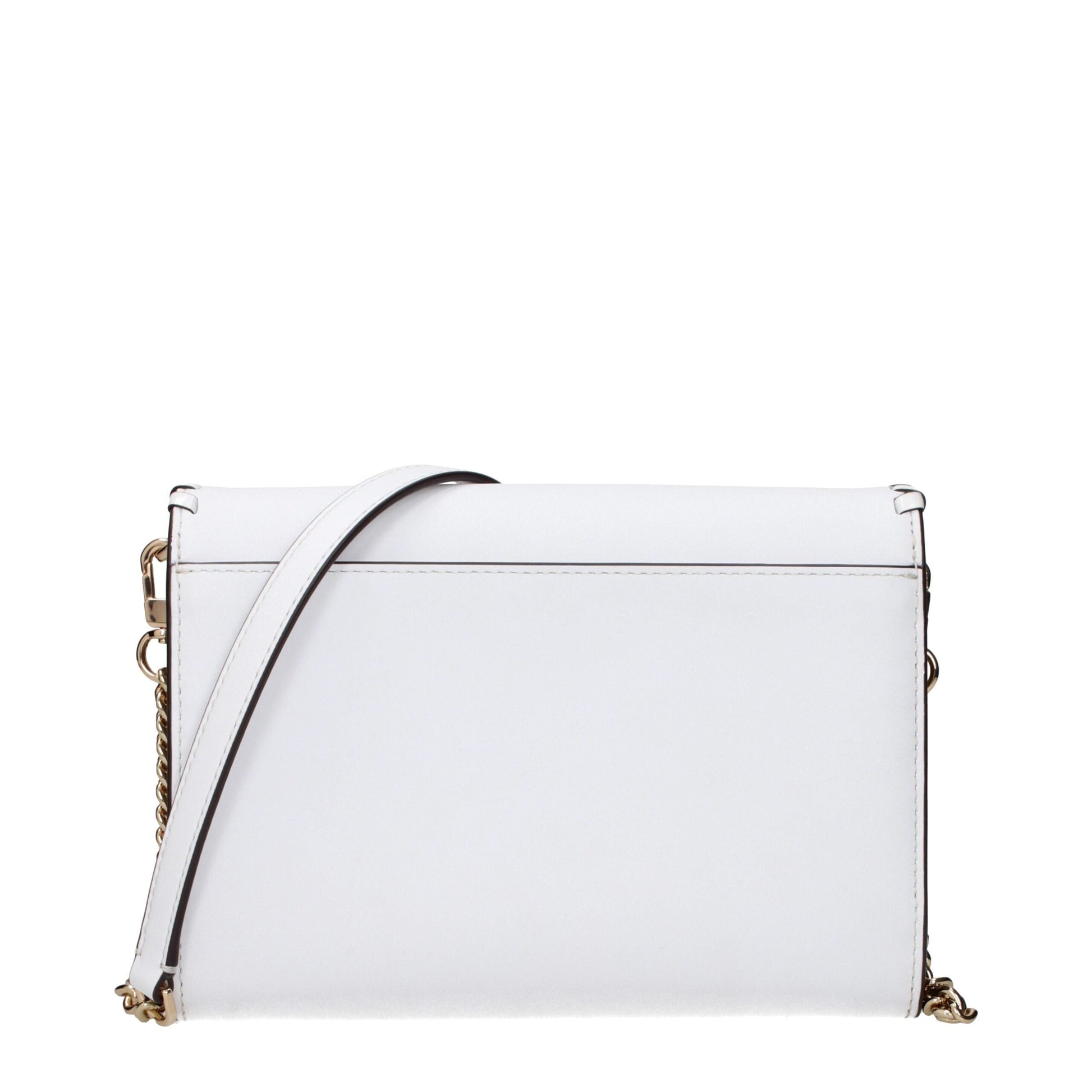 White Leather Clutch Bags Tory Burch