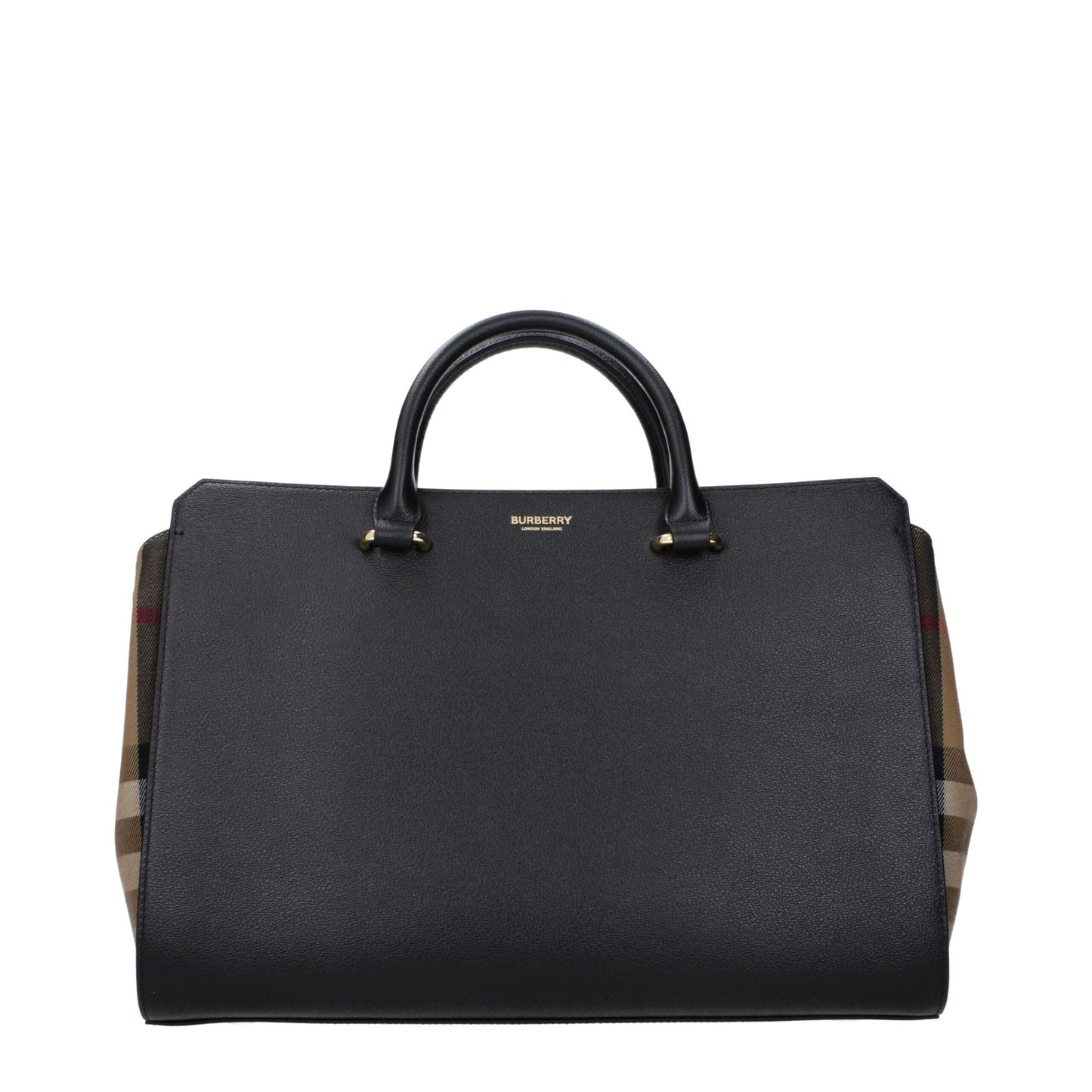Black Leather Handbags Burberry