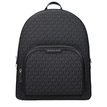 Black Fabric Backpacks Michael Kors