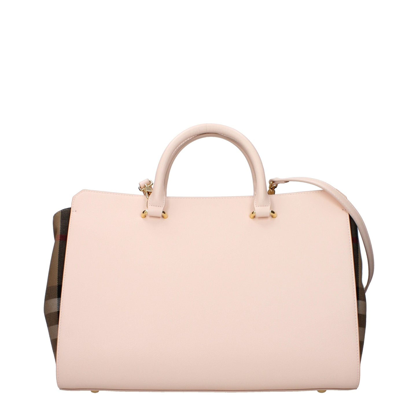 Pink Leather Handbags Burberry