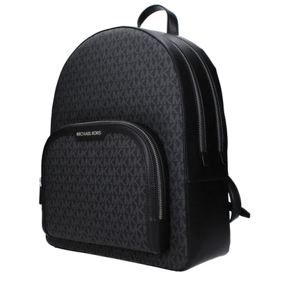 Black Fabric Backpacks Michael Kors