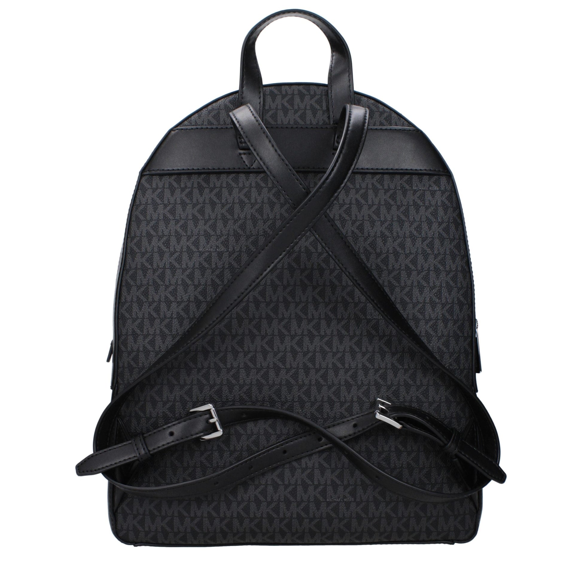 Black Fabric Backpacks Michael Kors