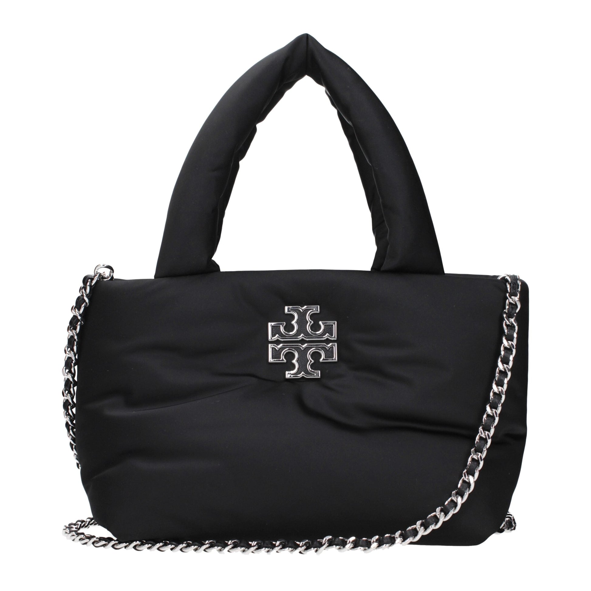 Black Fabric Handbags Tory Burch