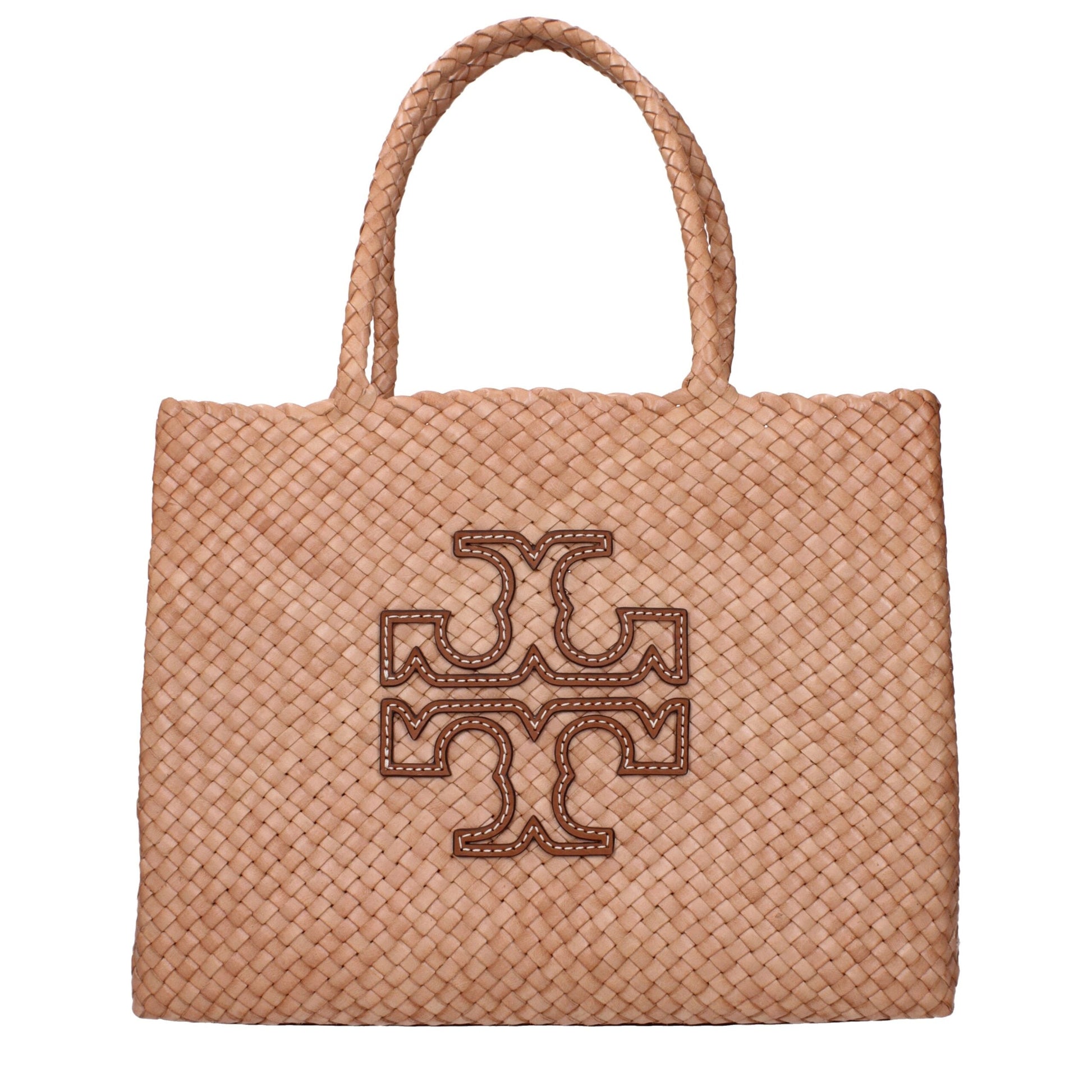 Pink Leather Shoulder Bags Tory Burch